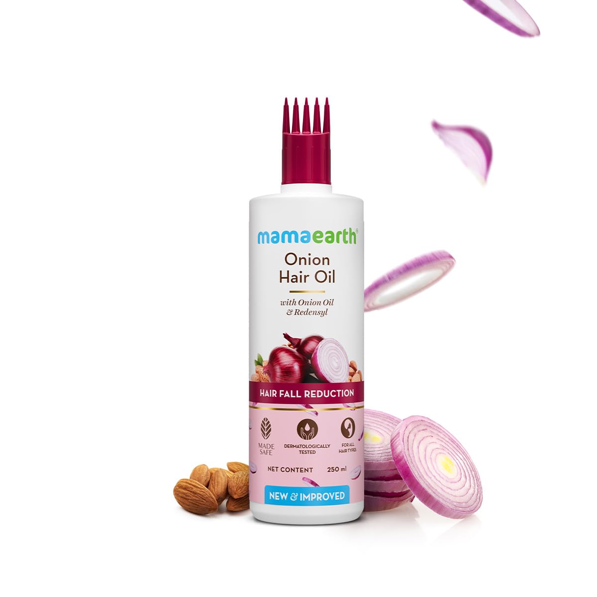Mamaearth Onion Hair Oil 200ml | Bhringraj & Brahmi | Bulk & Wholesale