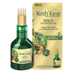 Kesh King Gold Ayurvedic Hair Oil 300ml | 21 Herbs | Bulk & Wholesale