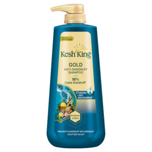 Kesh King Gold Anti-Dandruff Shampoo 600ml | 21 Herbs | Bulk & Wholesale